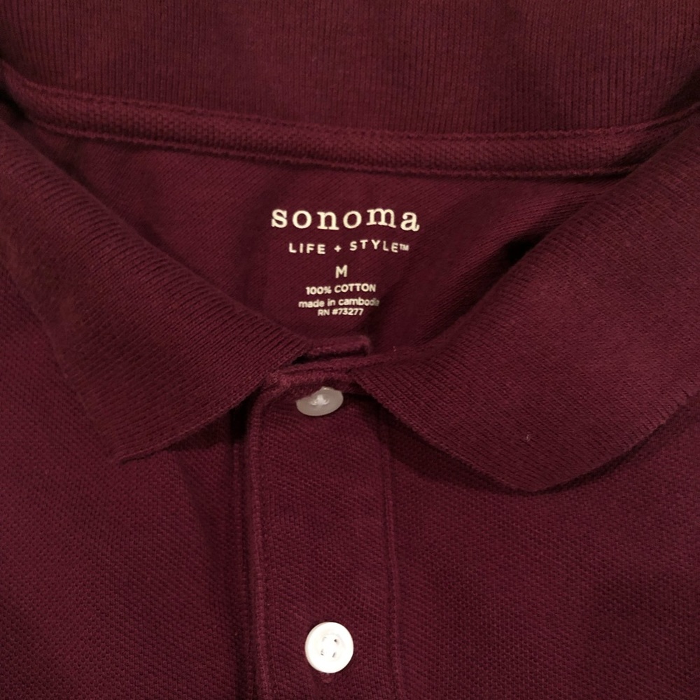 Maroon Polo - Picture 2 of 3